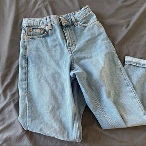 Topshop Petite bleach mon jeans women W24 L28
